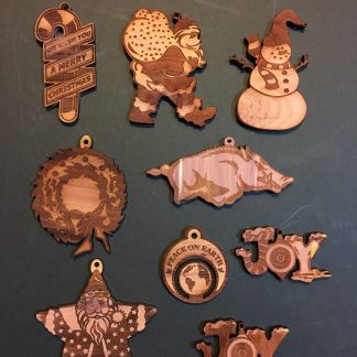 Christmas Cedar Ornaments (per piece)