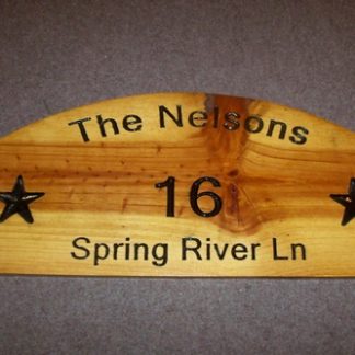 Arc Sign - Custom Engraved